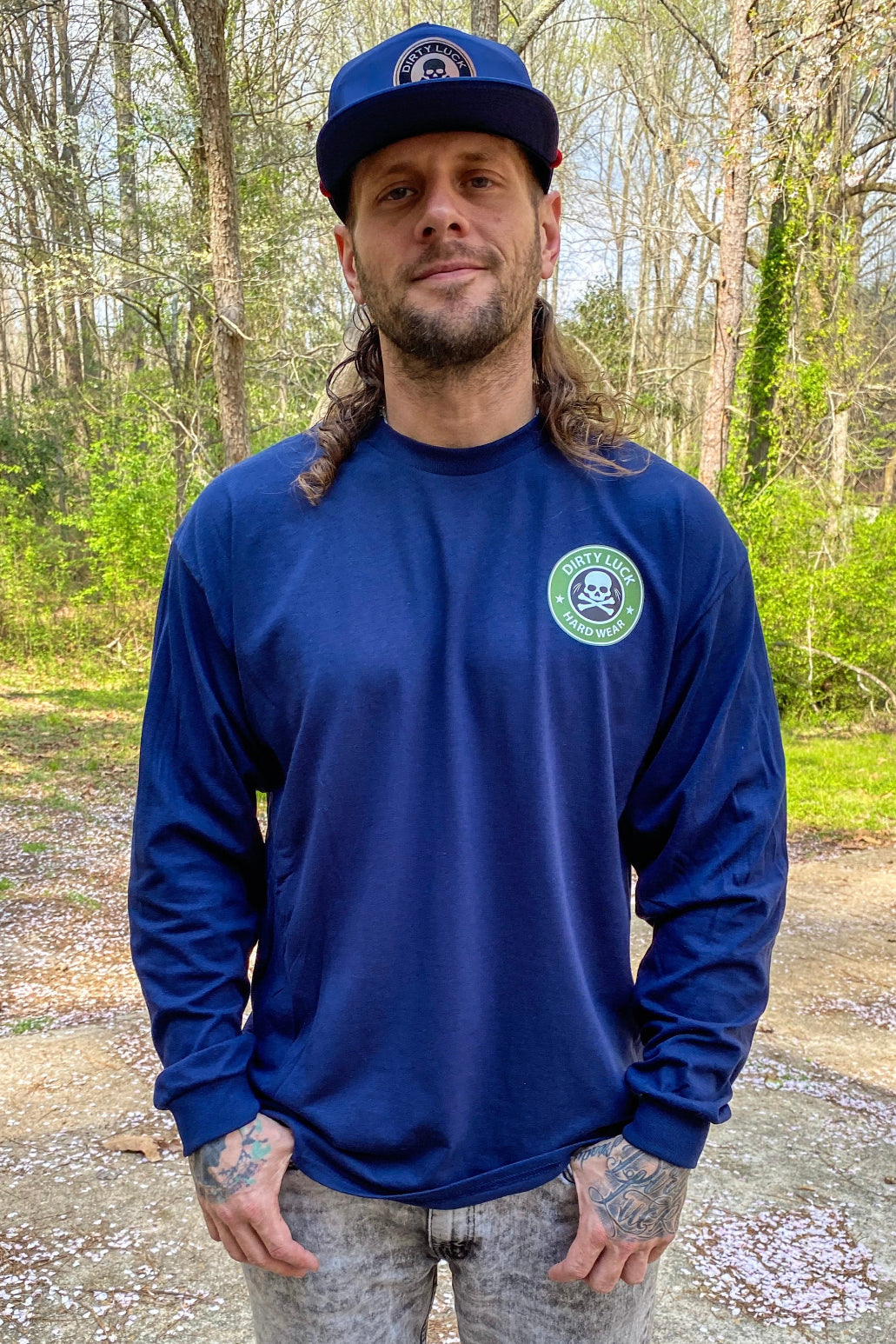 DL Navy Brew Long-arm T