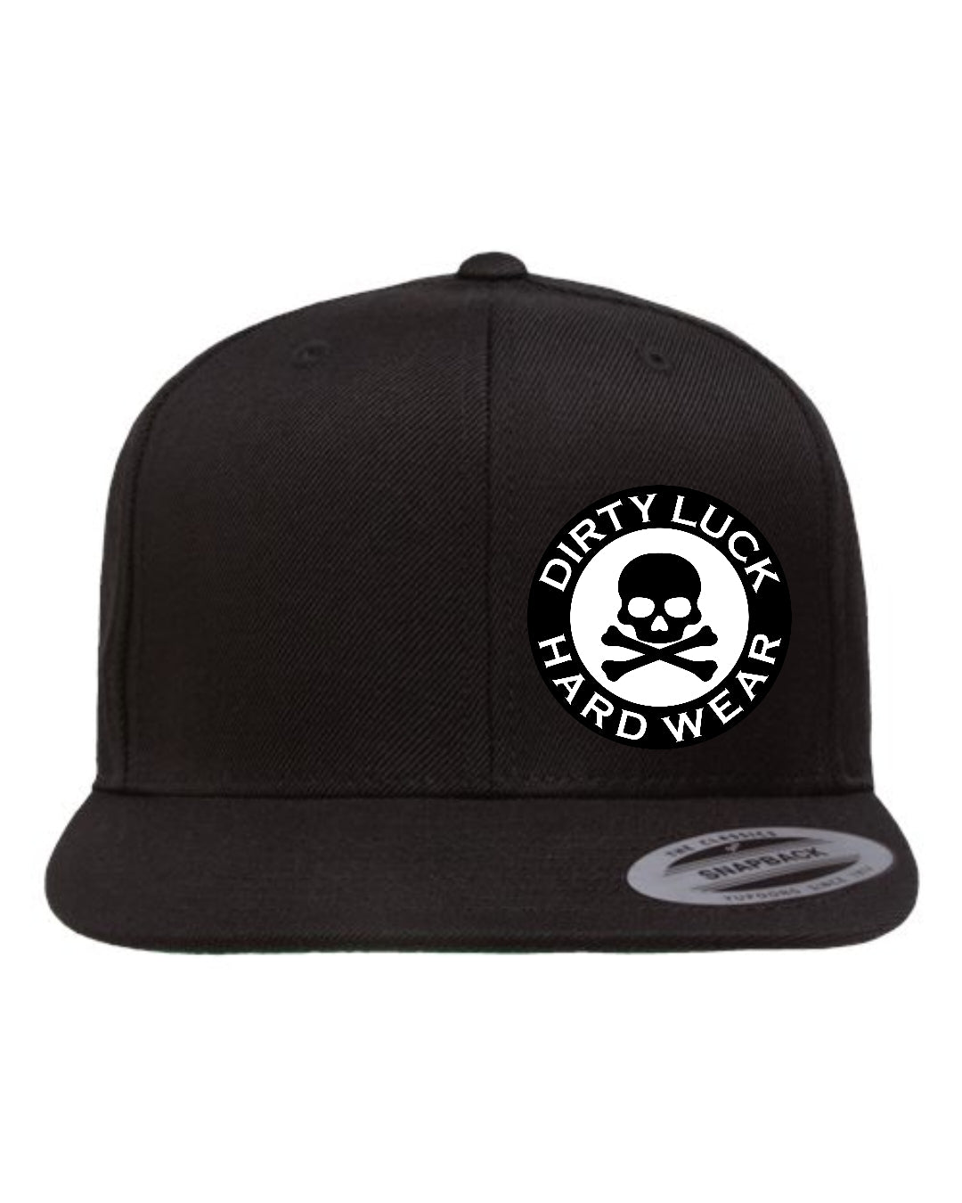 Dirty Luck Flatbill Blackcap Snapback
